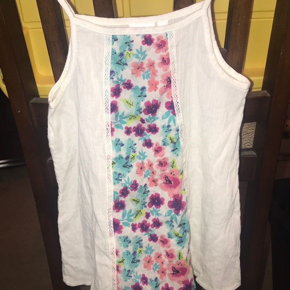 Kids flower tank size 6x